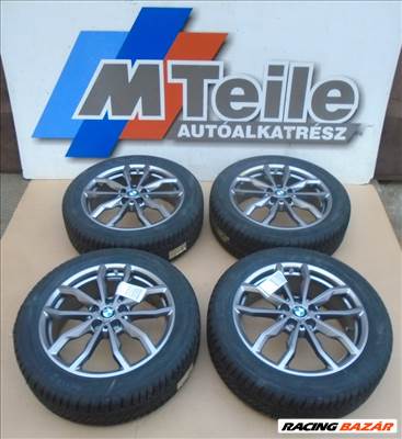 ÁR/DB! [GYÁRI ÚJ] BMW - ALUFELNI GARNITÚRA + TÉLI GUMI 205 / 55 R18 - 96H - X1 / F48+LCI ; X2 / F39 -  6877550